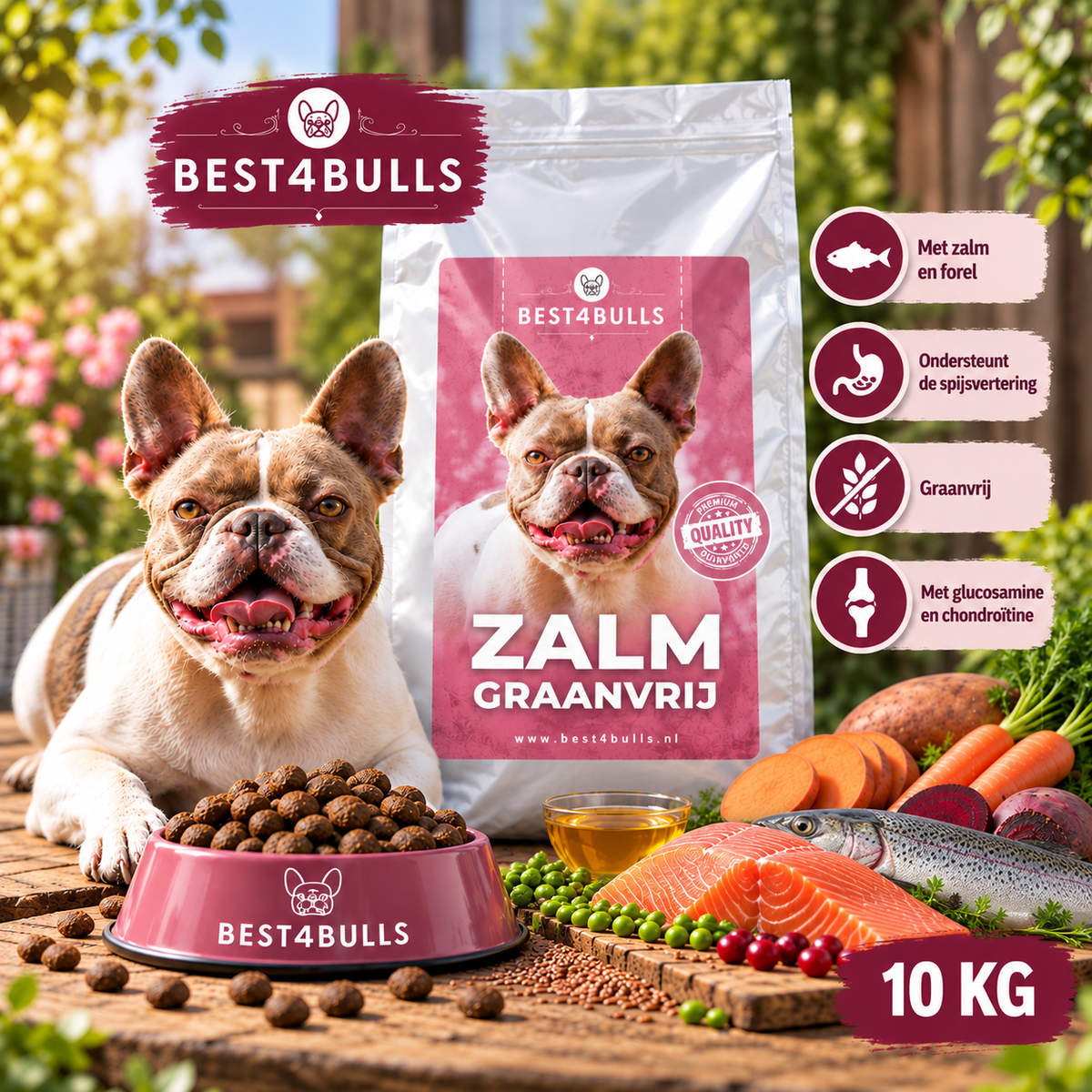 Hondenbrokken & Hondenvoer voor Bulldogs