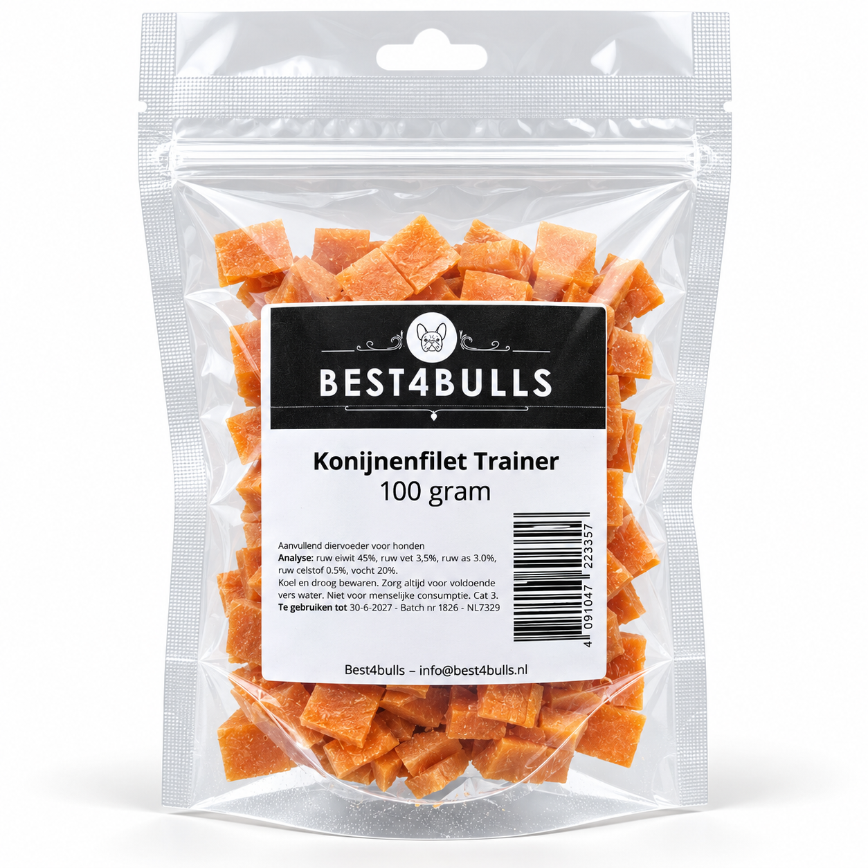 Best4bulls Konijnfilet trainers 100 gram