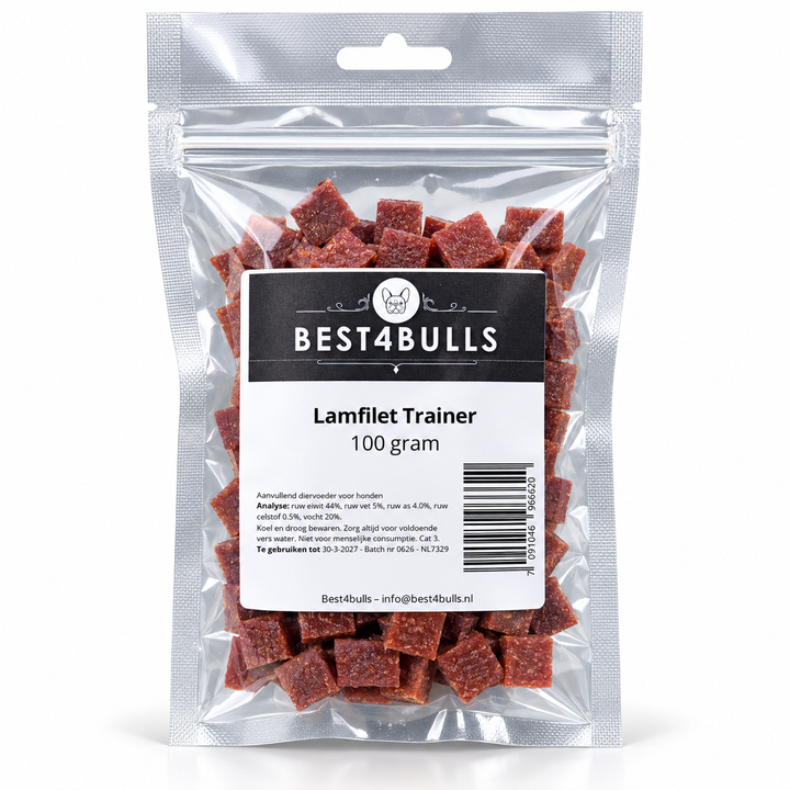 Best4bulls Lamb fillet trainers 100 grams