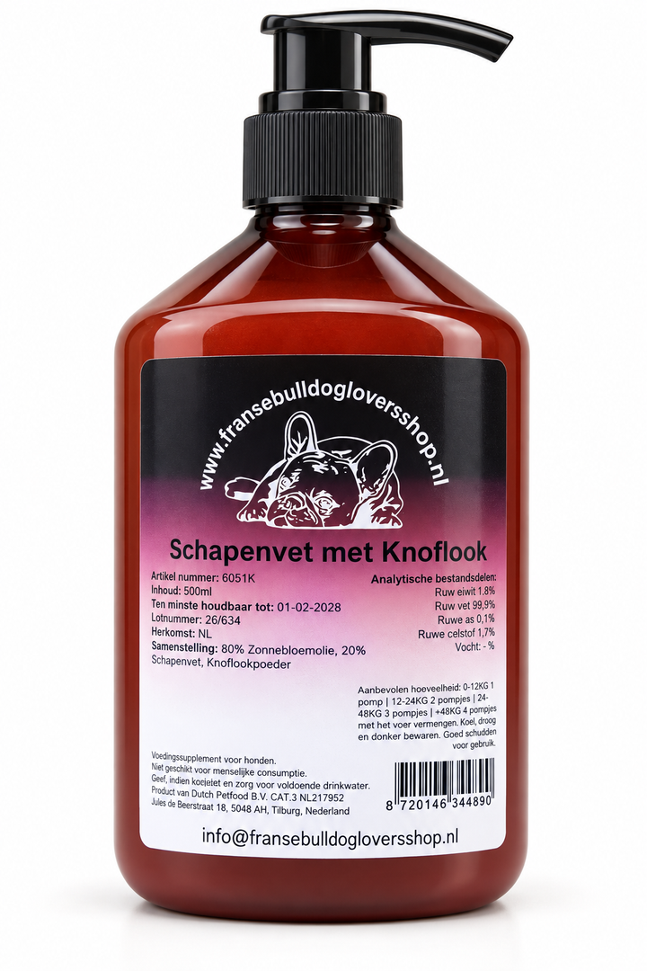 Sheep fat with garlic 500ml
