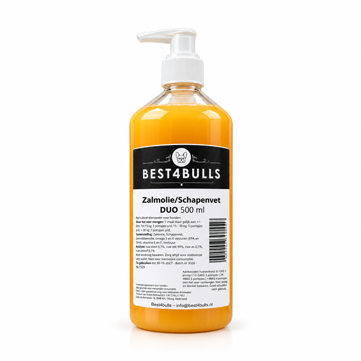 Best4bulls Salmon Oil/Sheep Fat 500ml
