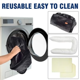 Luxe honden autostoel zwart XL