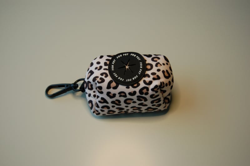 Poepzakjes dispenser Leopard