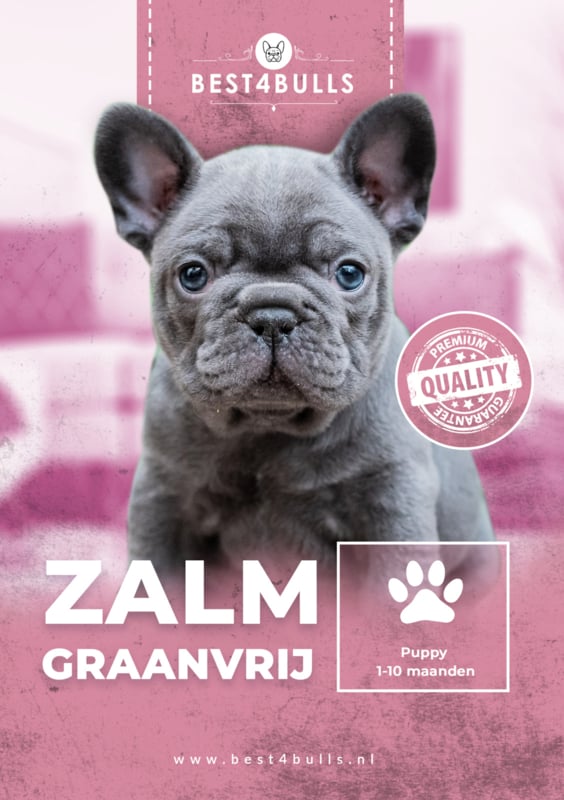 Best4bulls Zalm graanvrij puppy 700 gram