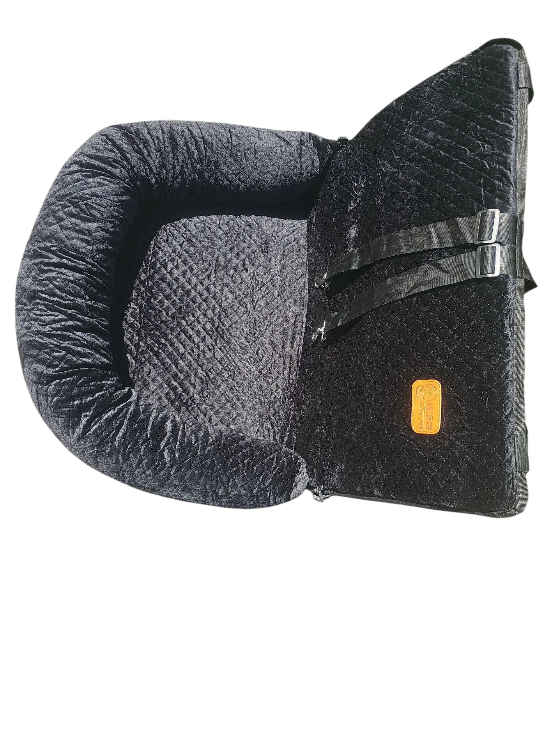 Luxe honden autostoel zwart XL