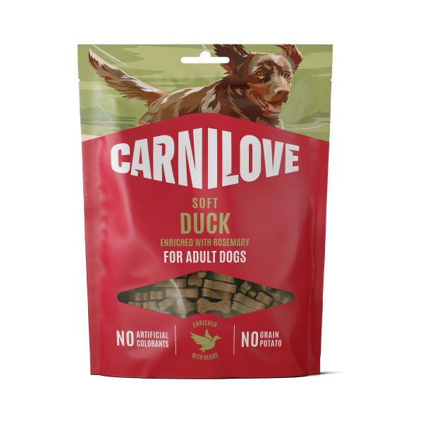 Carnilove Soft Snack Eend / Rozemarijn
