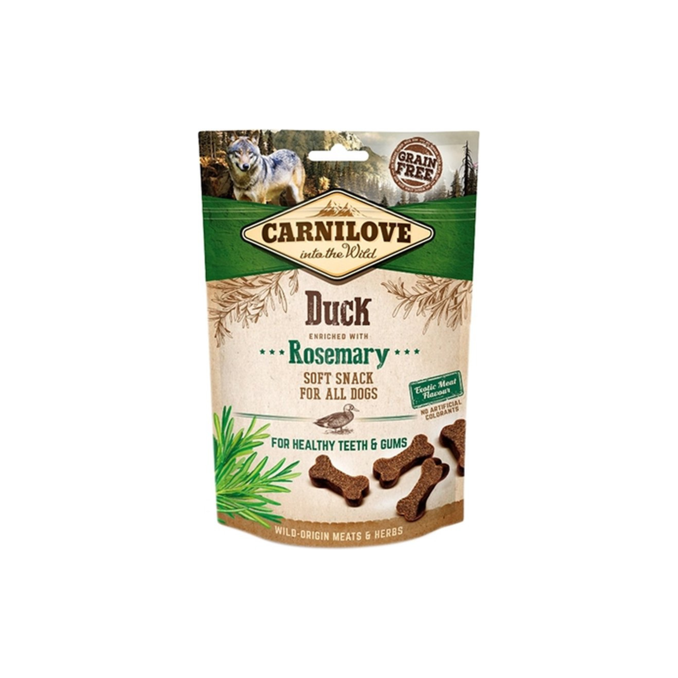 Carnilove Soft Snack Duck / Rosemary 200 grams