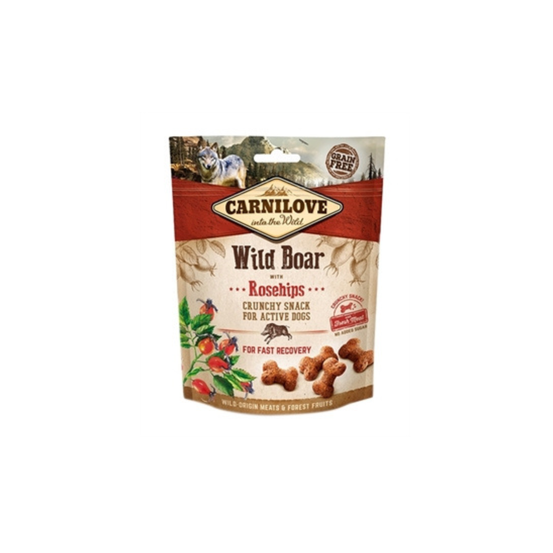 Carnilove Snack Wild Boar / Rosehip 200 gr