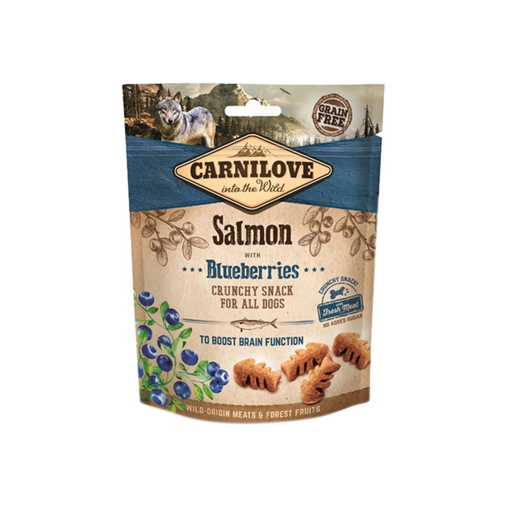 Carnilove Crunchy Snack Salmon / Blueberry 200 gr