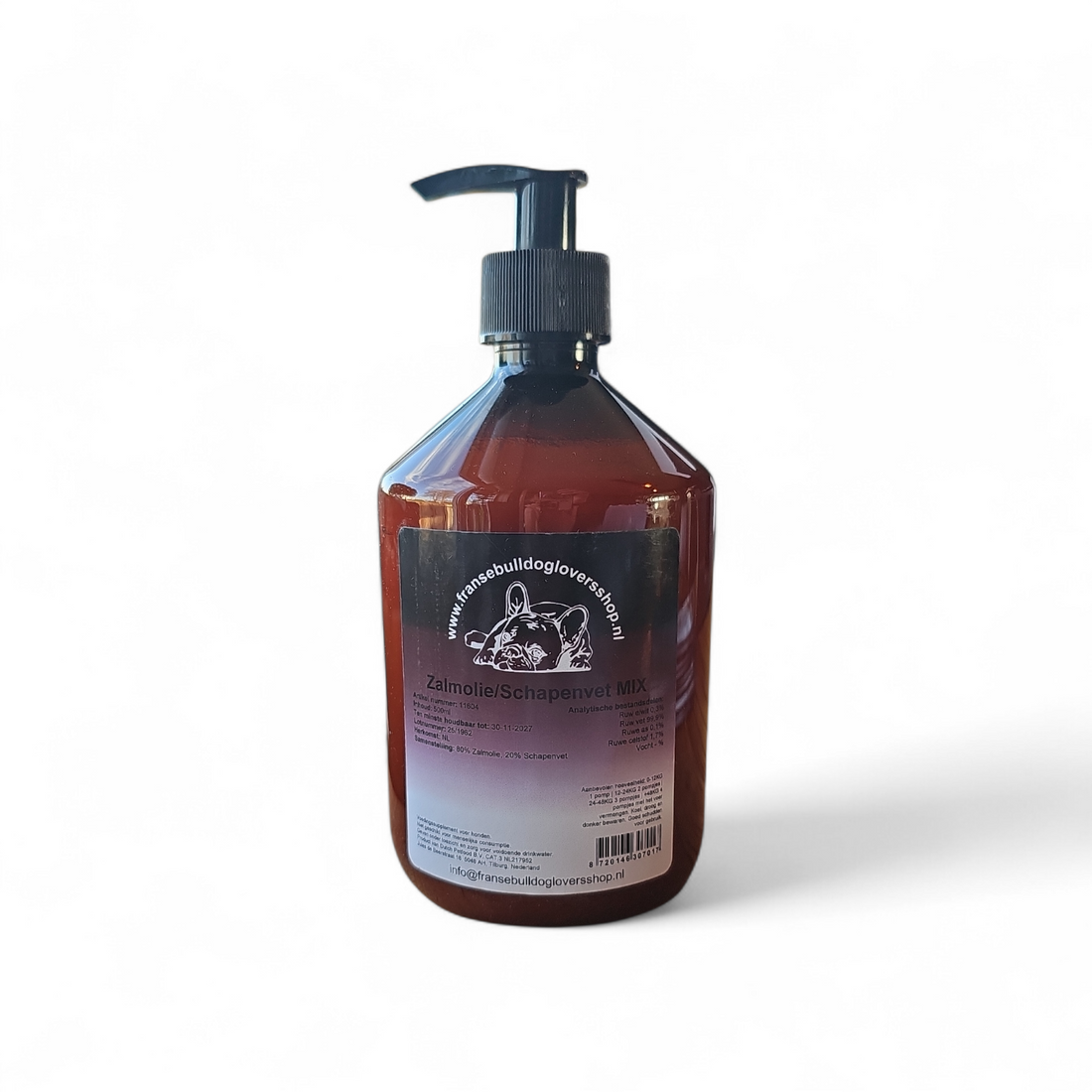 Zalmolie / schapenvet 500ml