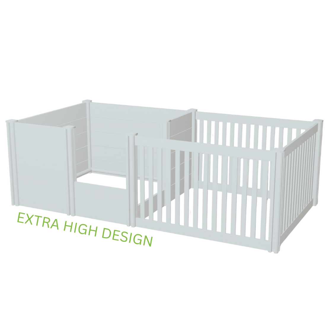 TOPMAST WERPKIST + UITLOOPREN EXTRA HOOG!- Maat L: 230 x 115 x 76 cm