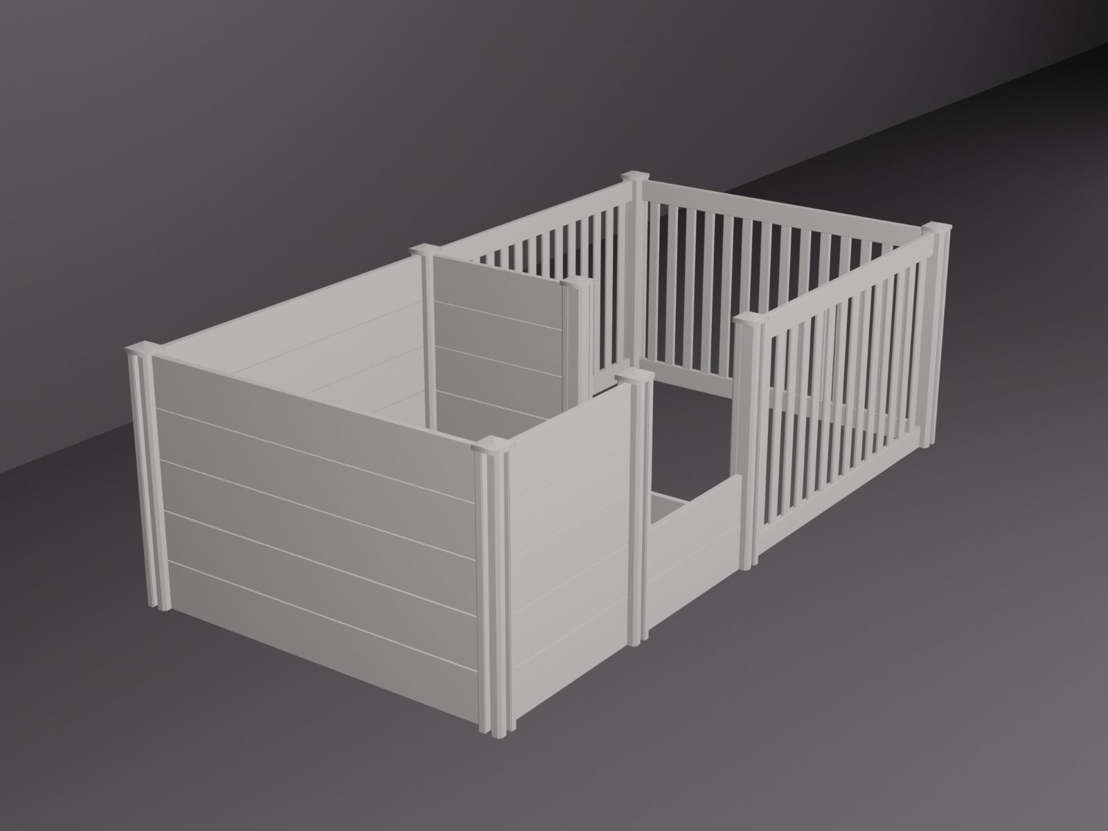 TOPMAST WERPKIST + UITLOOPREN EXTRA HOOG!- Maat L: 230 x 115 x 76 cm