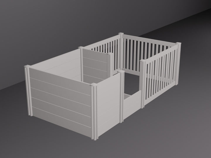 TOPMAST WERPKIST + UITLOOPREN EXTRA HOOG!- Maat XL: 290 x 145 x 76 cm