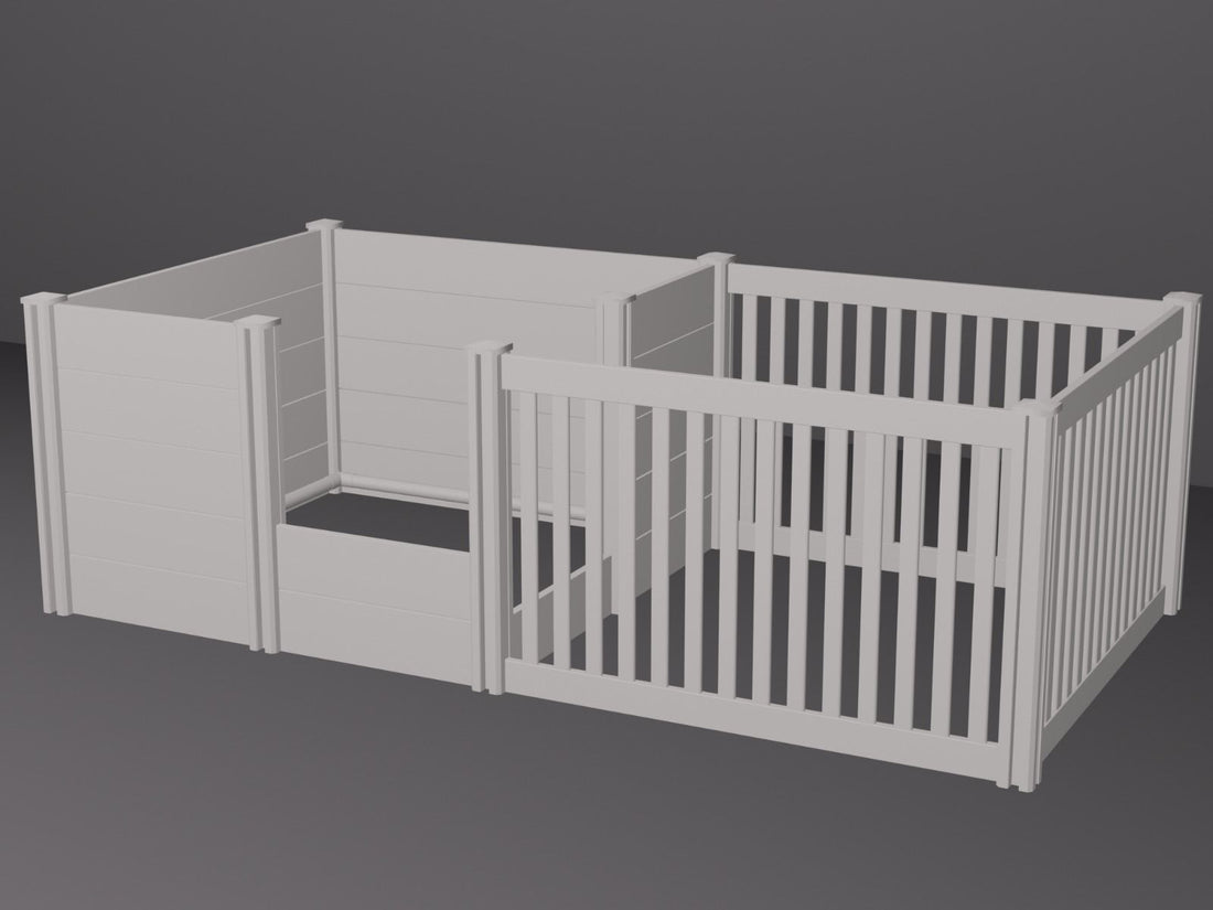 TOPMAST WERPKIST + UITLOOPREN EXTRA HOOG!- Maat L: 230 x 115 x 76 cm