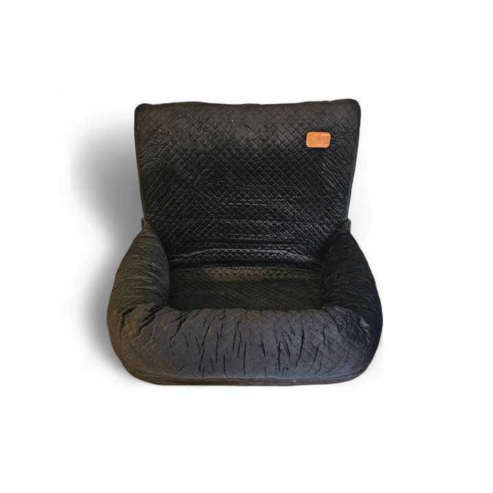 Luxe honden autostoel zwart XL