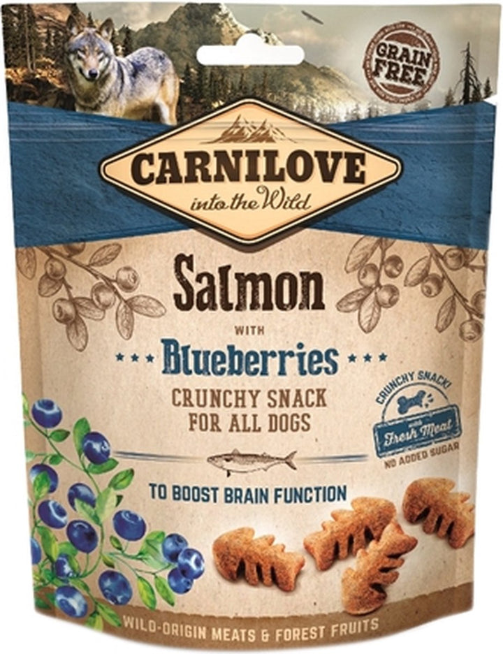 Carnilove Crunchy Snack Salmon / Blueberry 200 gr