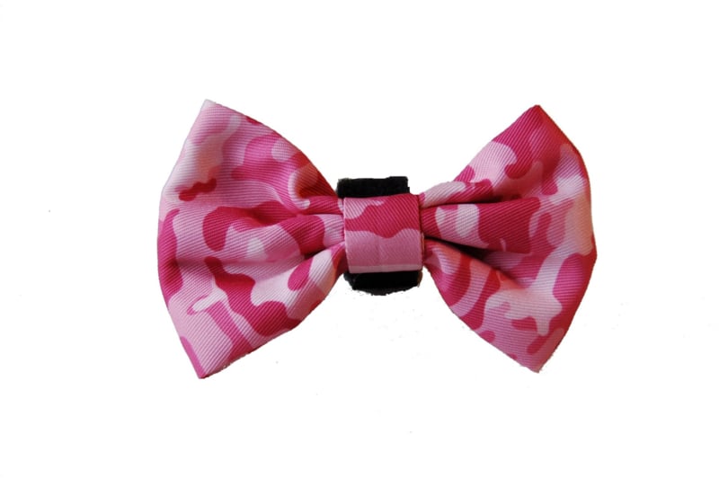 Bow tie Pink camo