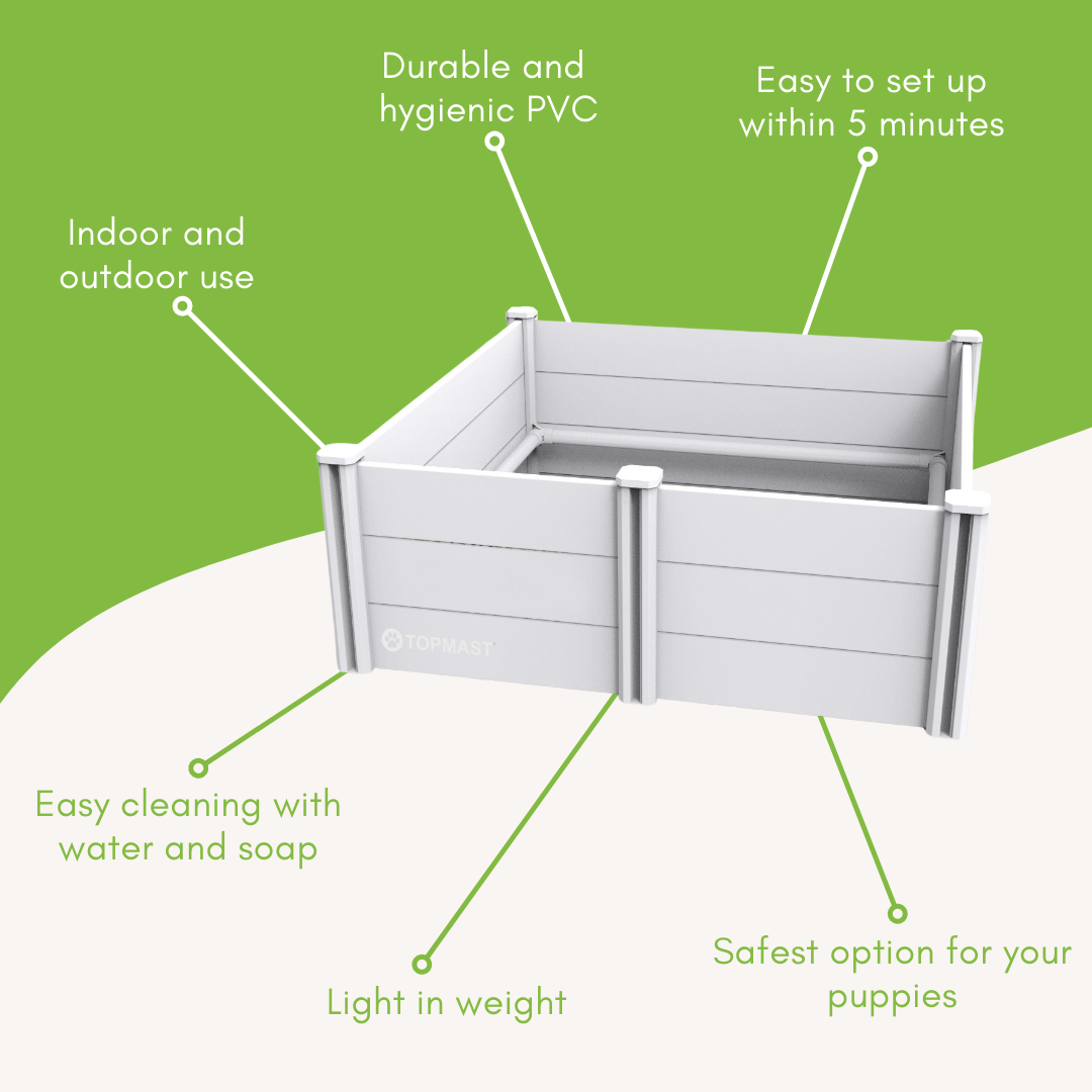TOPMAST WERPKIST + UITLOOPREN - Maat M: 190 x 95 x 46 cm